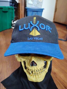 Deadstock Vintage Luxor Las Vegas Casion Two Tone Snap Hat Cap